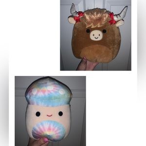 7” Kervena and 8” Wilfred Squishmallow Bundle